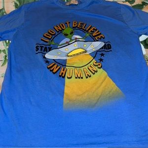 Zara Kids Aliens Graphic T shirt size 9